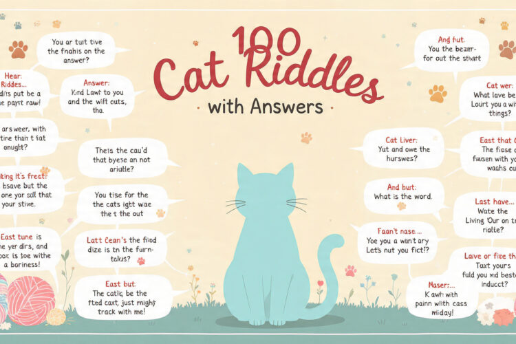 100 Cat Riddles with Answers