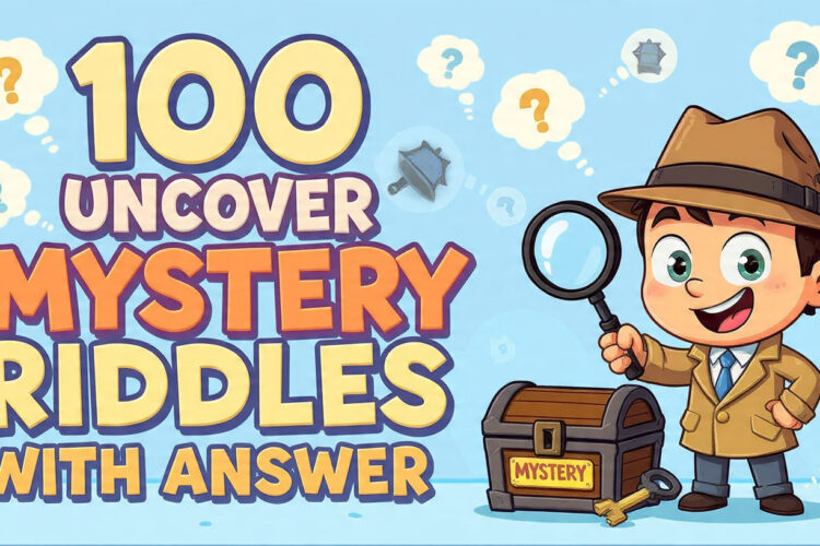 100 Uncover Mystery Riddles with answer