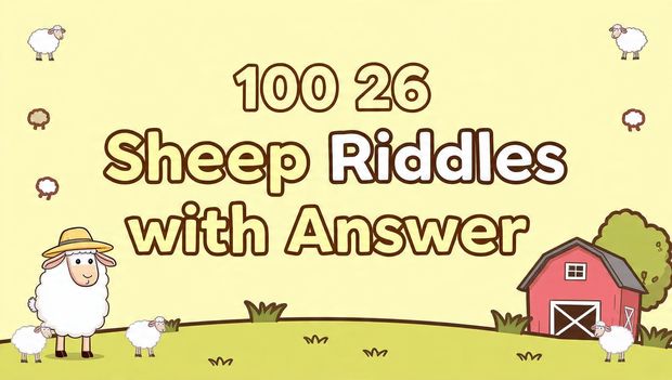 100 26 sheep riddles with answer