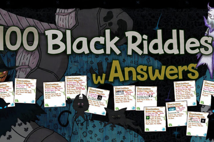 100 Black Riddles with Answers
