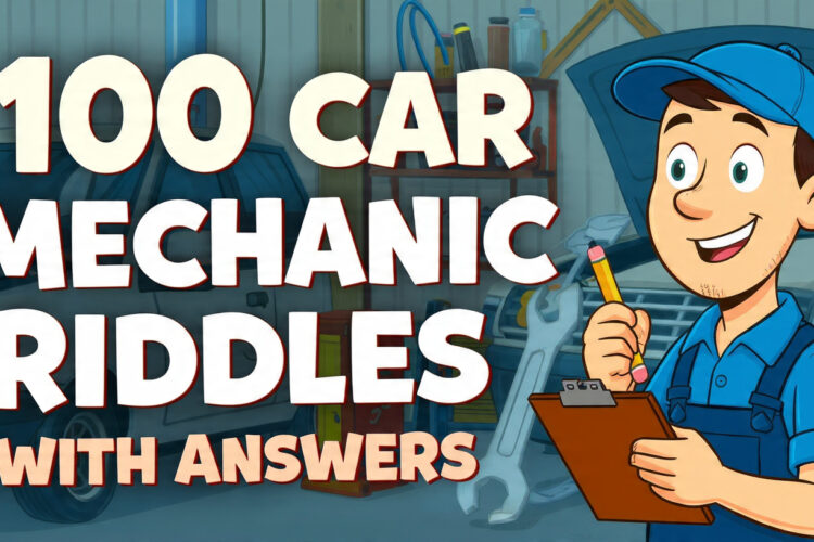 100 Car Mechanic Riddles with answer