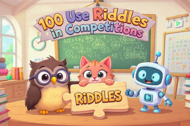 100 Competition Riddles with answer