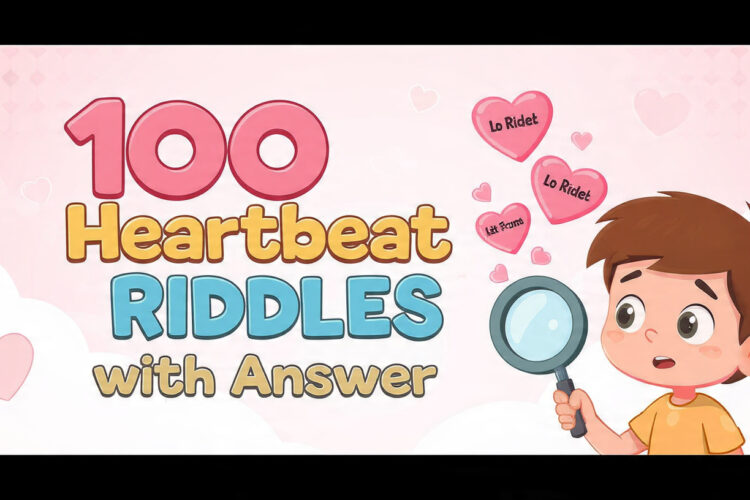 100 Heartbeat Riddles with answer