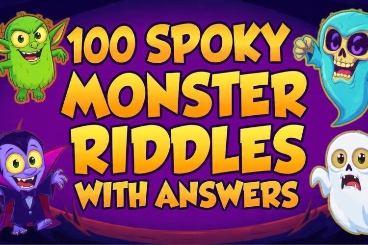 100 Spooky Monster Riddles with Answers