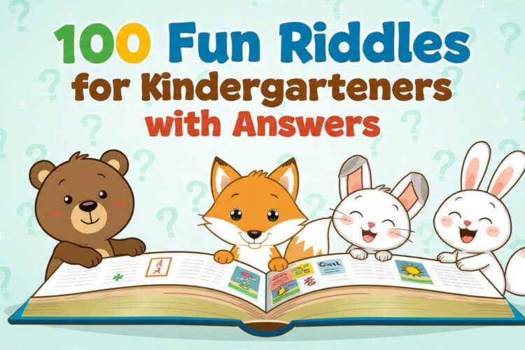 100 Riddles for Kindergarteners with Answers