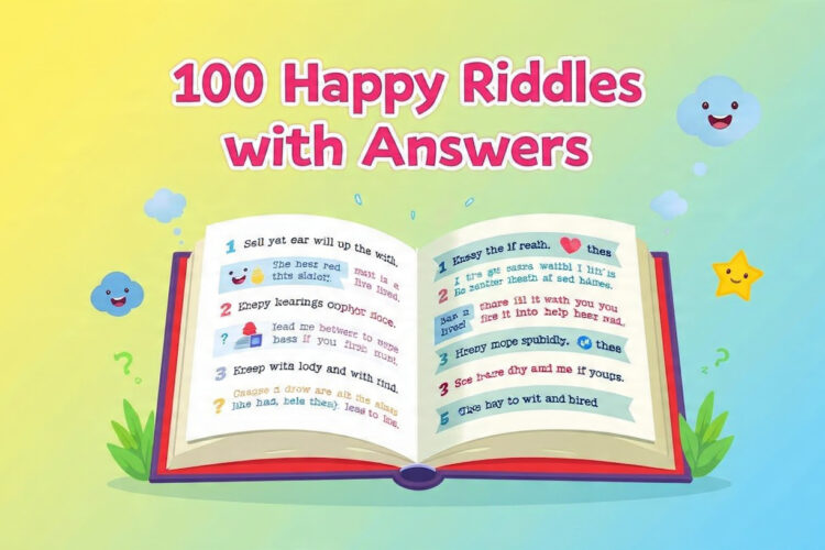 100 Happy Riddles with Answers