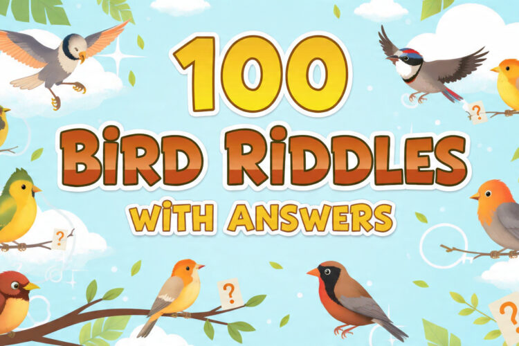 100 Bird Riddles with Answers
