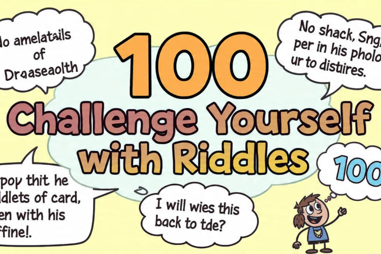 100 Challenge Yourself with Riddles with answer