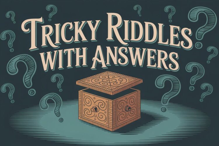 100 riddles about tricky riddles​