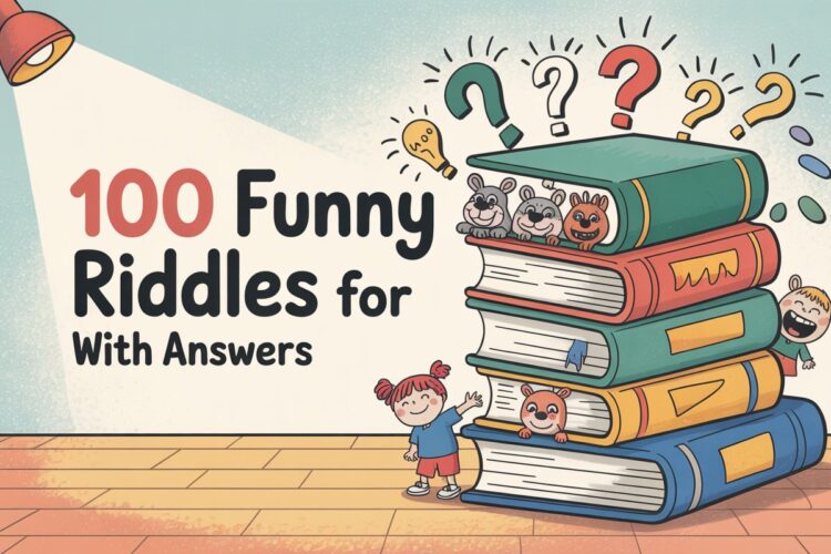 100 Funny Riddles for Kids with Answers