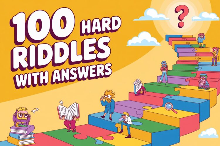Hard Riddles with answers
