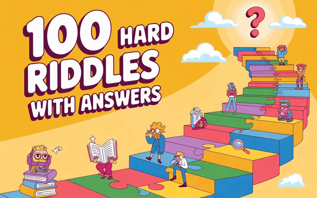 Hard Riddles with answers