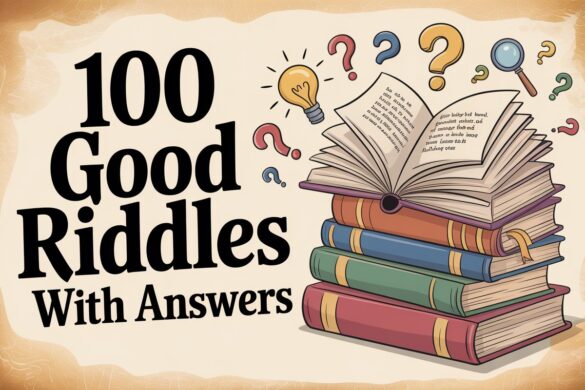 100 Good Riddles with Answers (Funny, Easy & Tricky Riddles) | Best Riddles