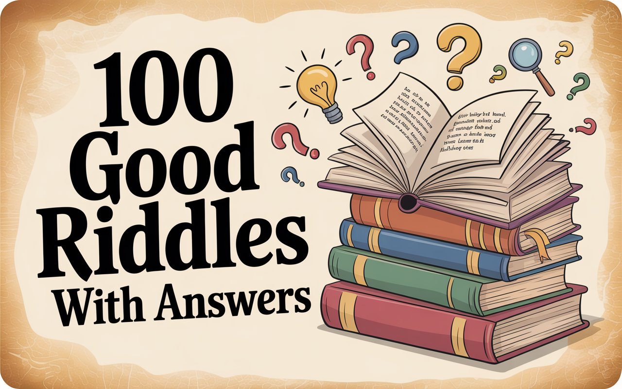 good riddles with answres